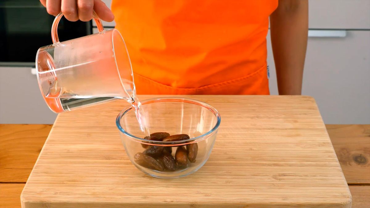 Receta de barritas energéticas   paso 1