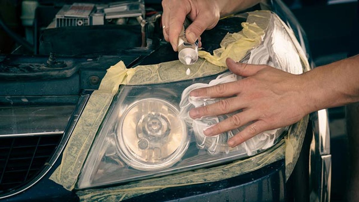 como pulir faros coche con pasta dental
