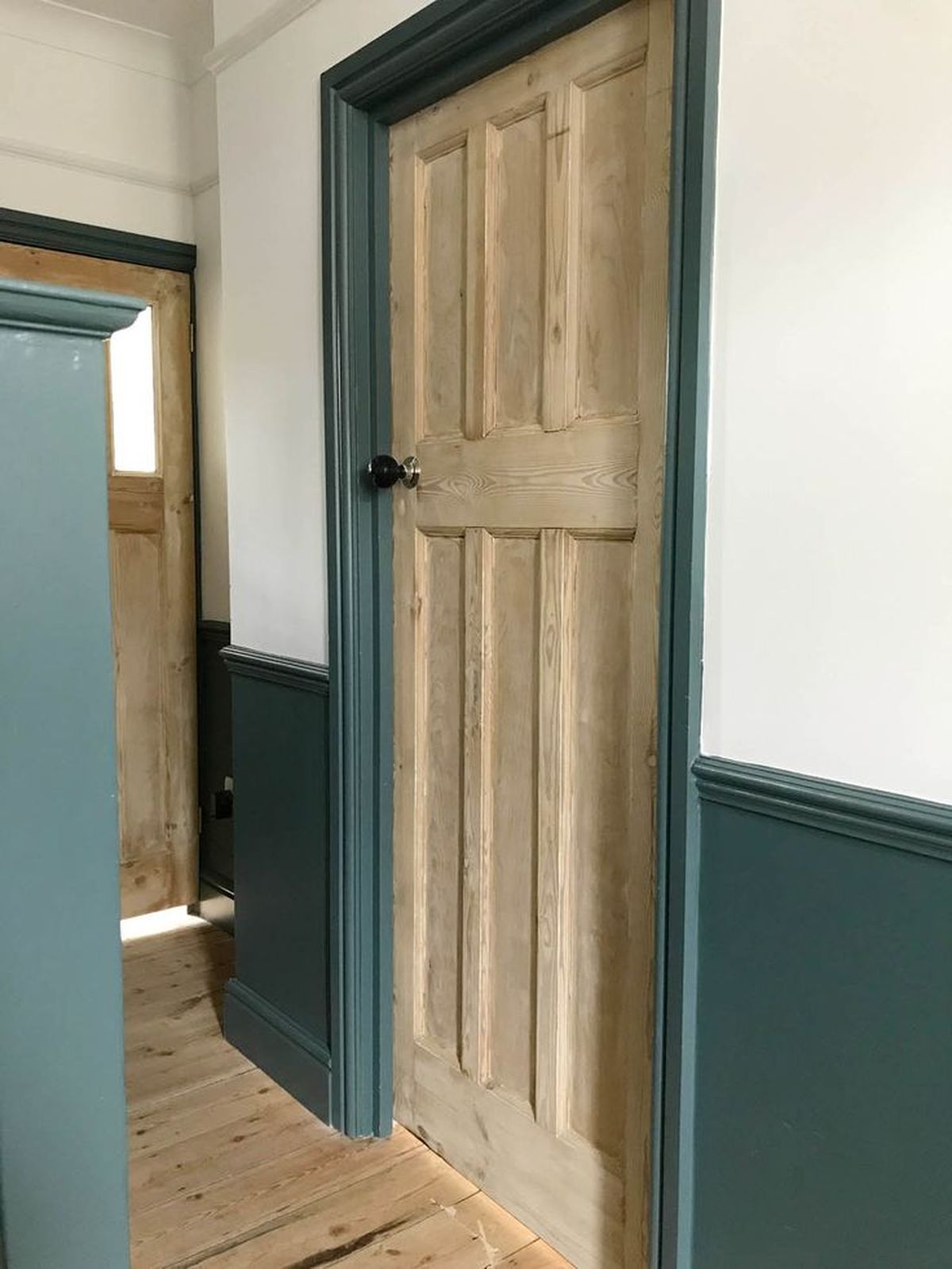 pasillo puertas marrones verde pinterest apartament apothecary