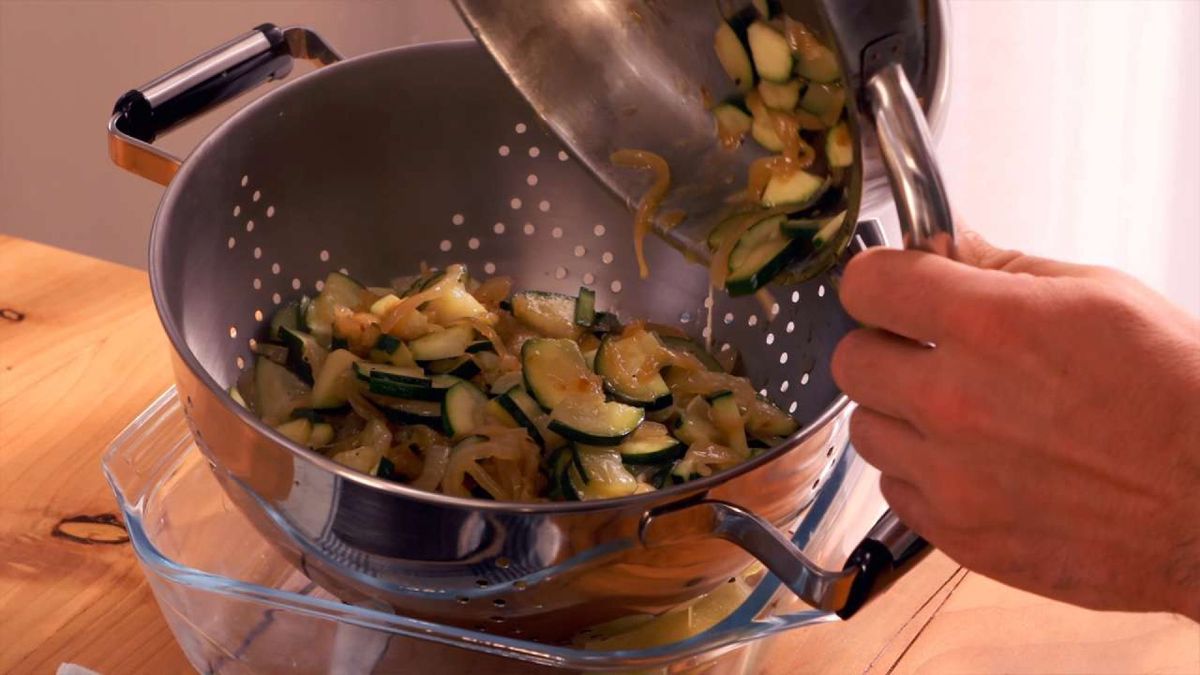 Pastel de calabacín al horno   Paso 3