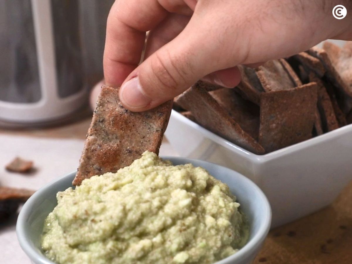 Paté vegetal de aguacate
