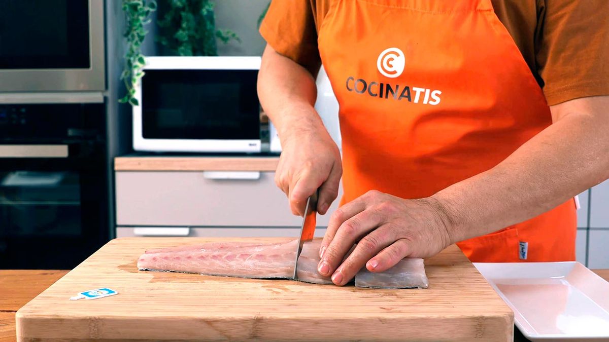 Receta de lubina al cava  paso 3