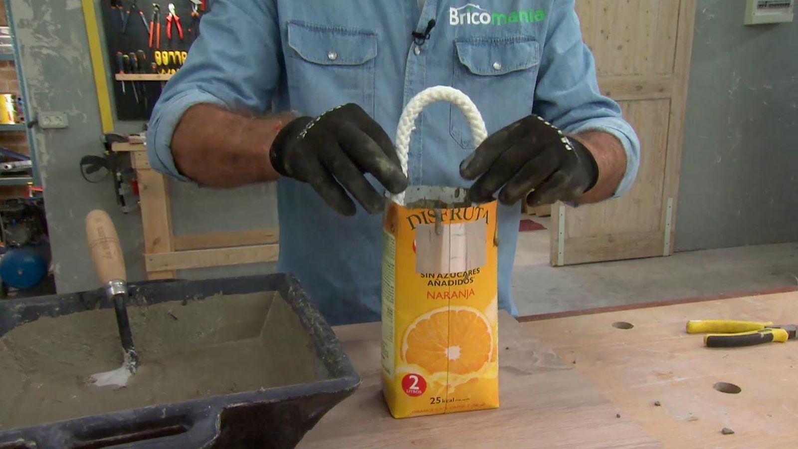 Como hacer topes de cemento para puertas paso 4 Como hacer topes de cemento para puertas paso 4