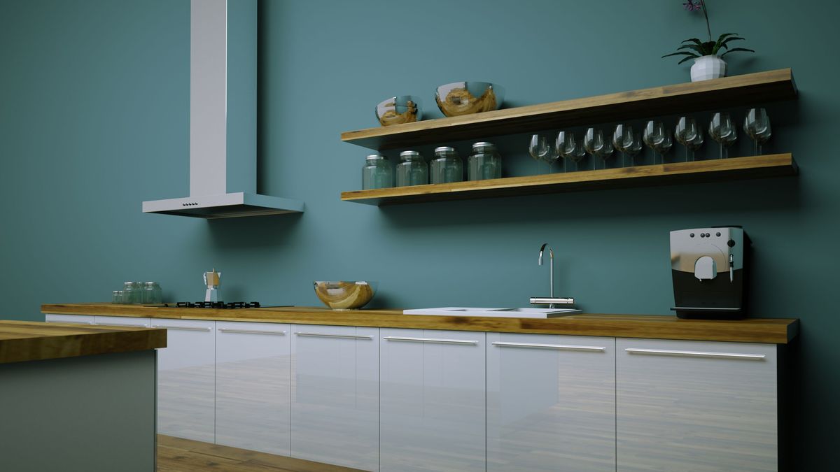 Las estanterías pueden ser un buen lugar para guardar piezas decorativas