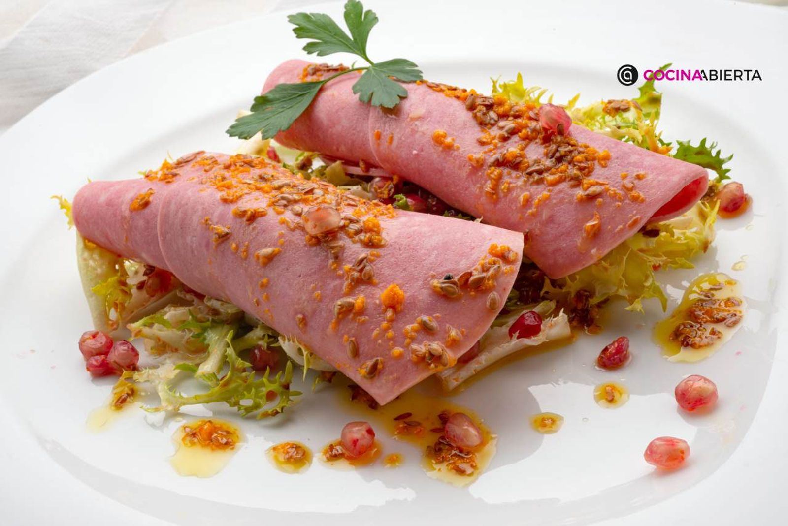 Una ensalada sencilla y colorida de Joseba Arguiñano Una ensalada sencilla y colorida de Joseba Arguiñano