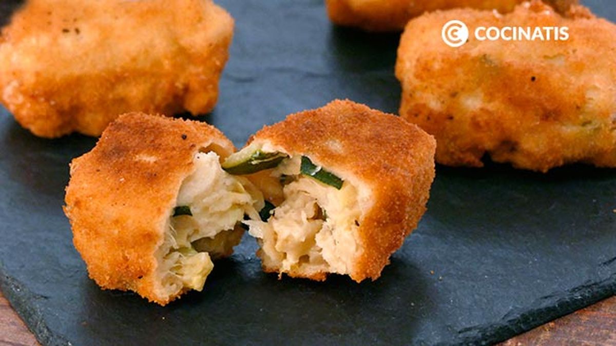 Receta de croquetas de calabacín crujientes  paso 6