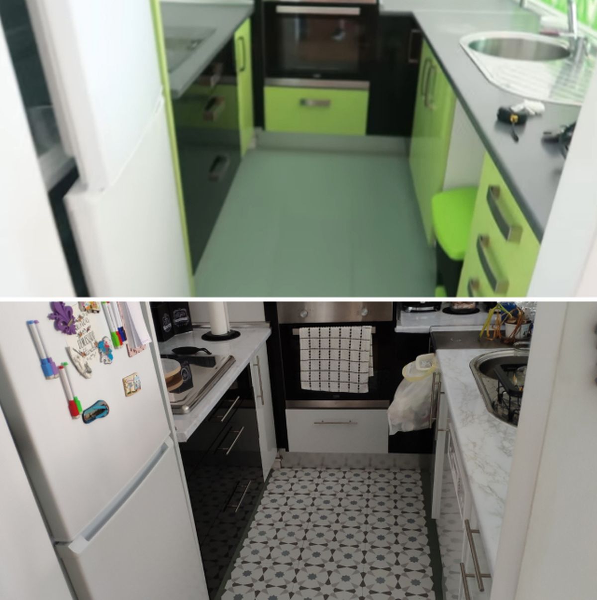 cocina mimi xxl antes y despues
