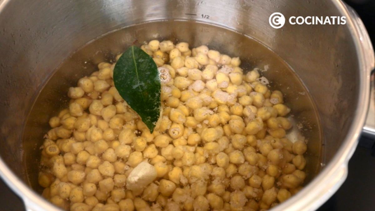 CTIS0985 receta garbanzos con verduras paso 1