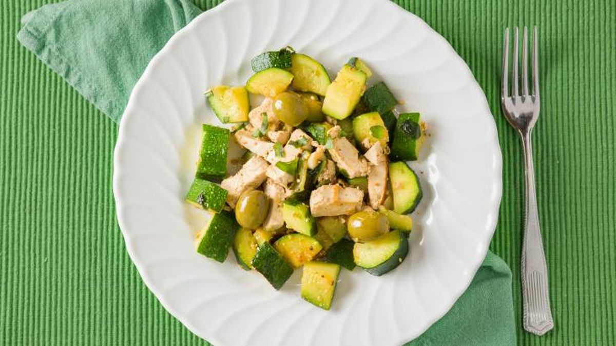 receta salteado de calabacin y tofu