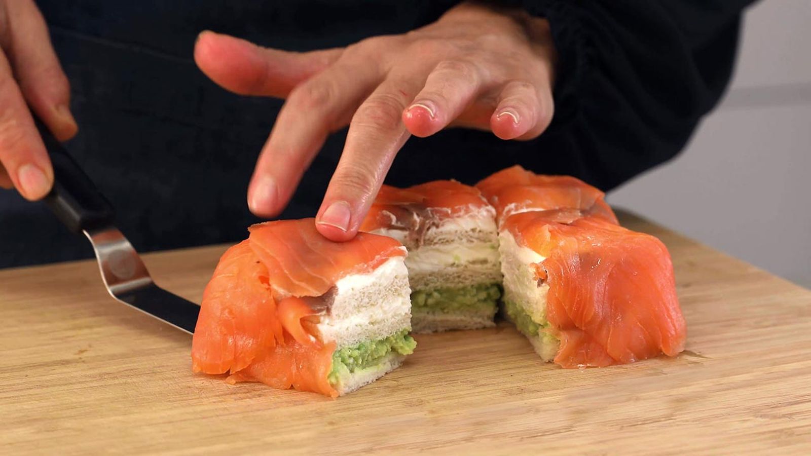 receta de canapes de salmon ahumado paso 6 receta de canapes de salmon ahumado paso 6