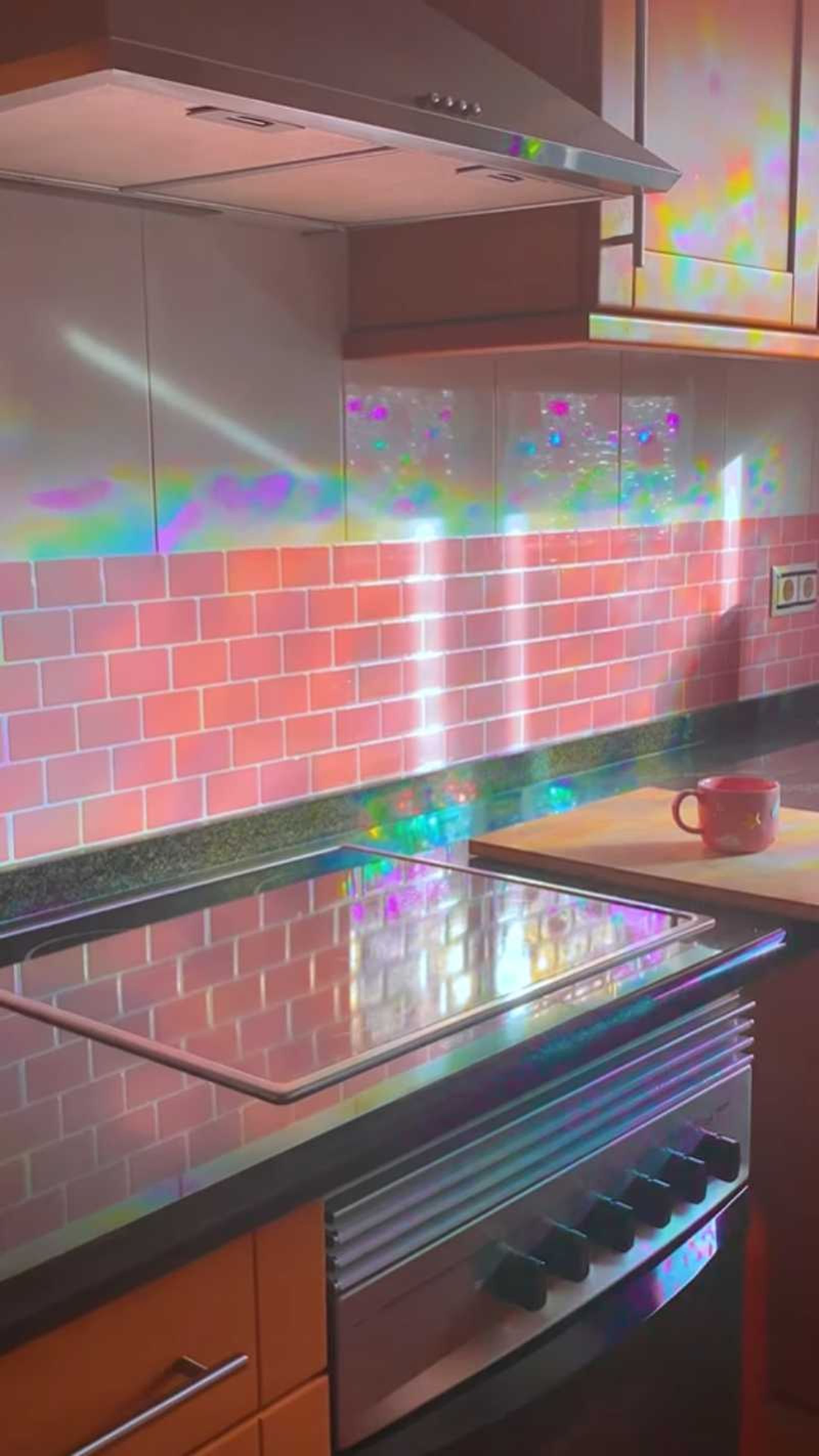 Reflejos de los vinilos holográficos. Reflejos de los vinilos holográficos.