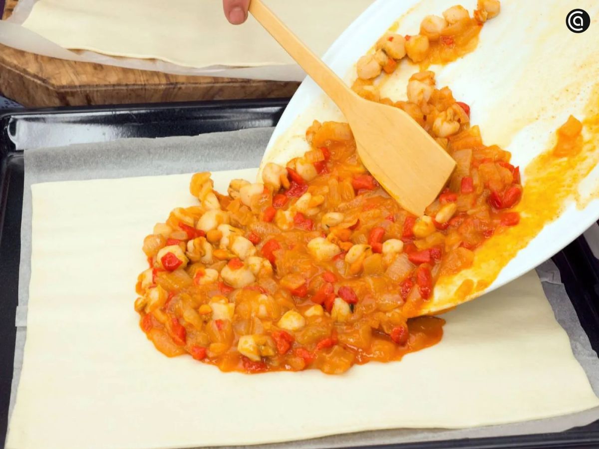 Rellena la empanada