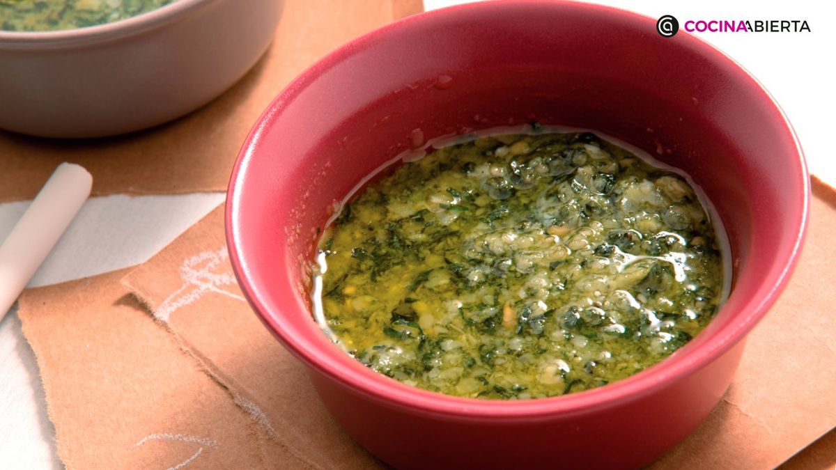 Receta de salsa pesto casera