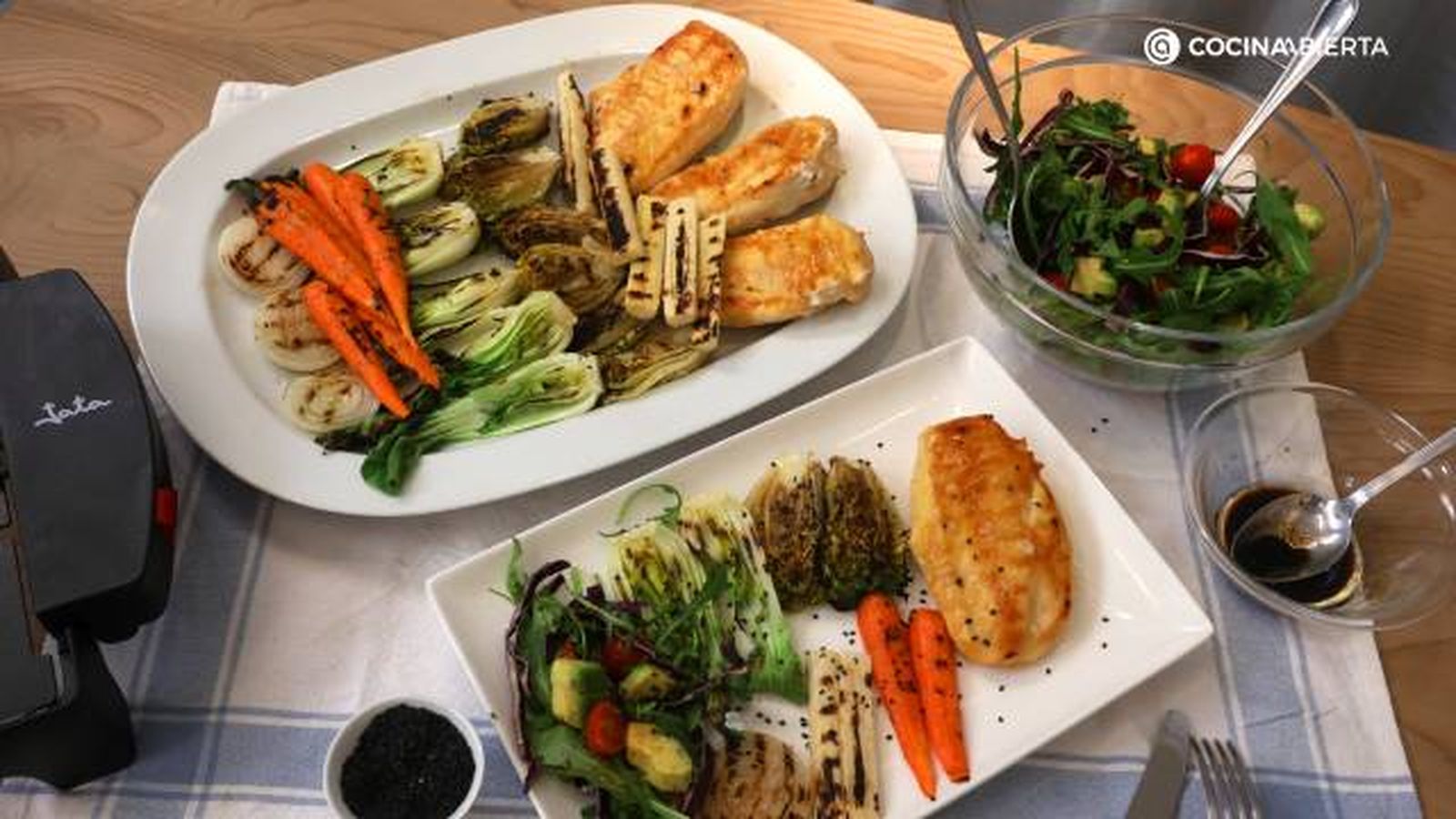 JATA Pollo brasa verduras paso 8 JATA Pollo brasa verduras paso 8