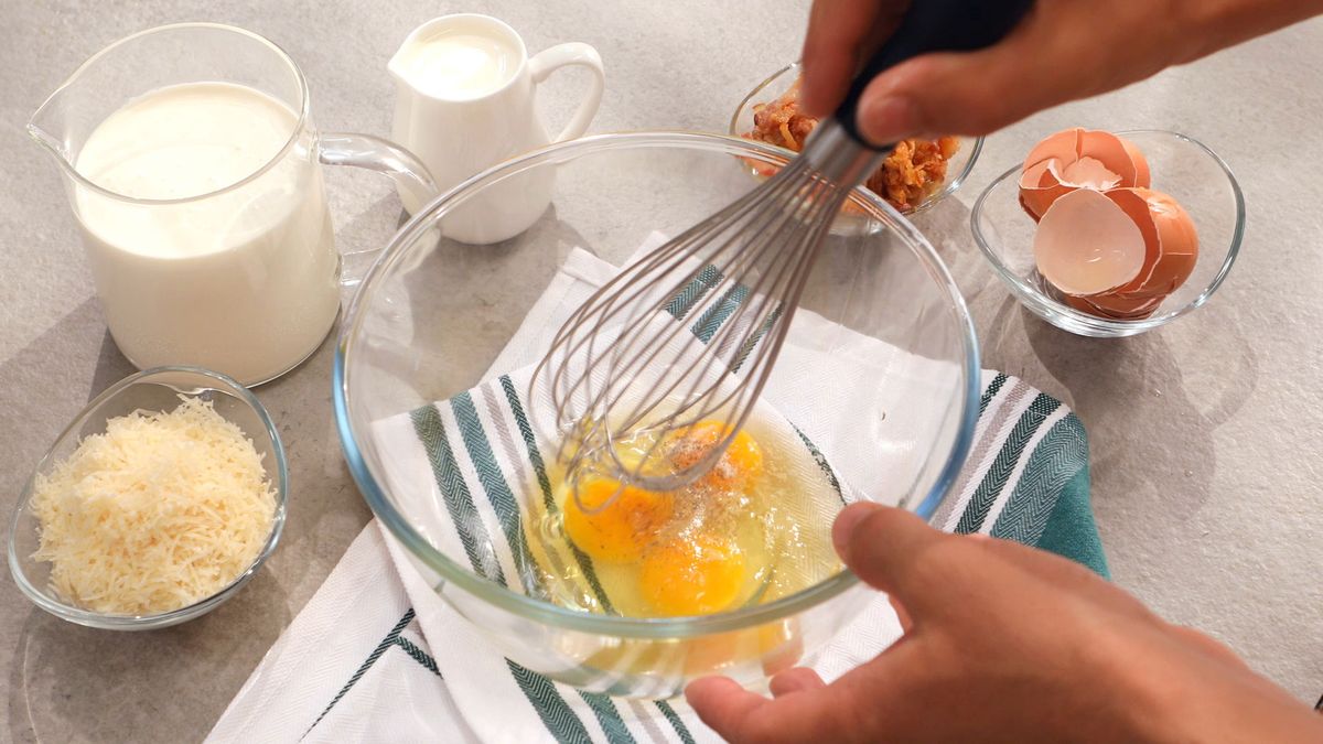 Quiche Lorraine   Paso 2