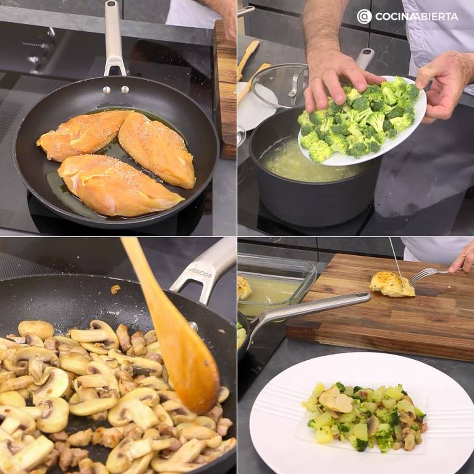 pechuga pollo con verduras salteadas pasos pechuga pollo con verduras salteadas pasos
