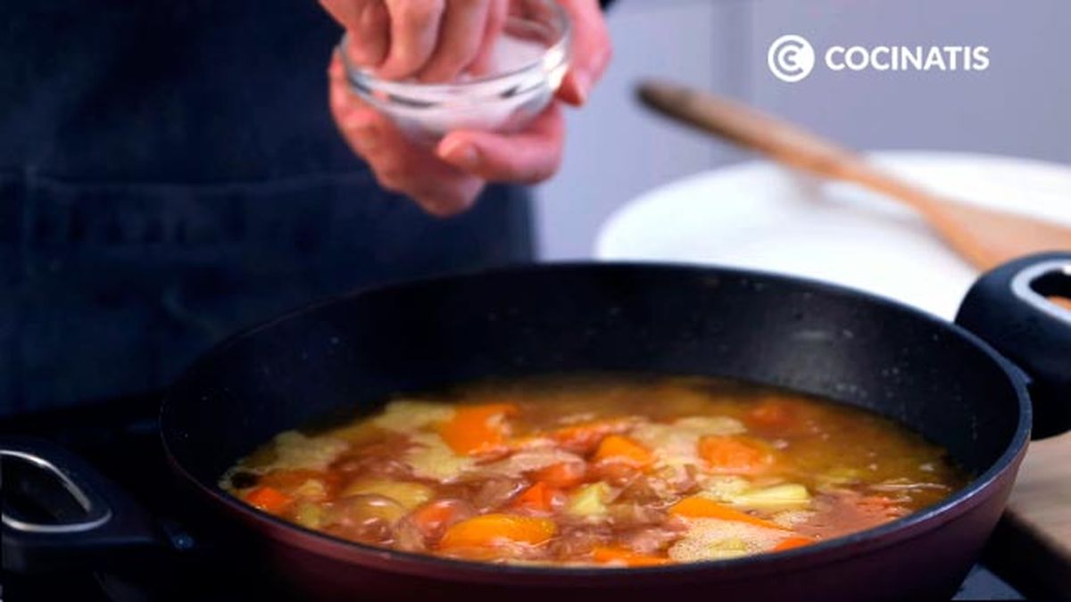 Receta de crema de calabaza y zanahoria con patata  paso 3