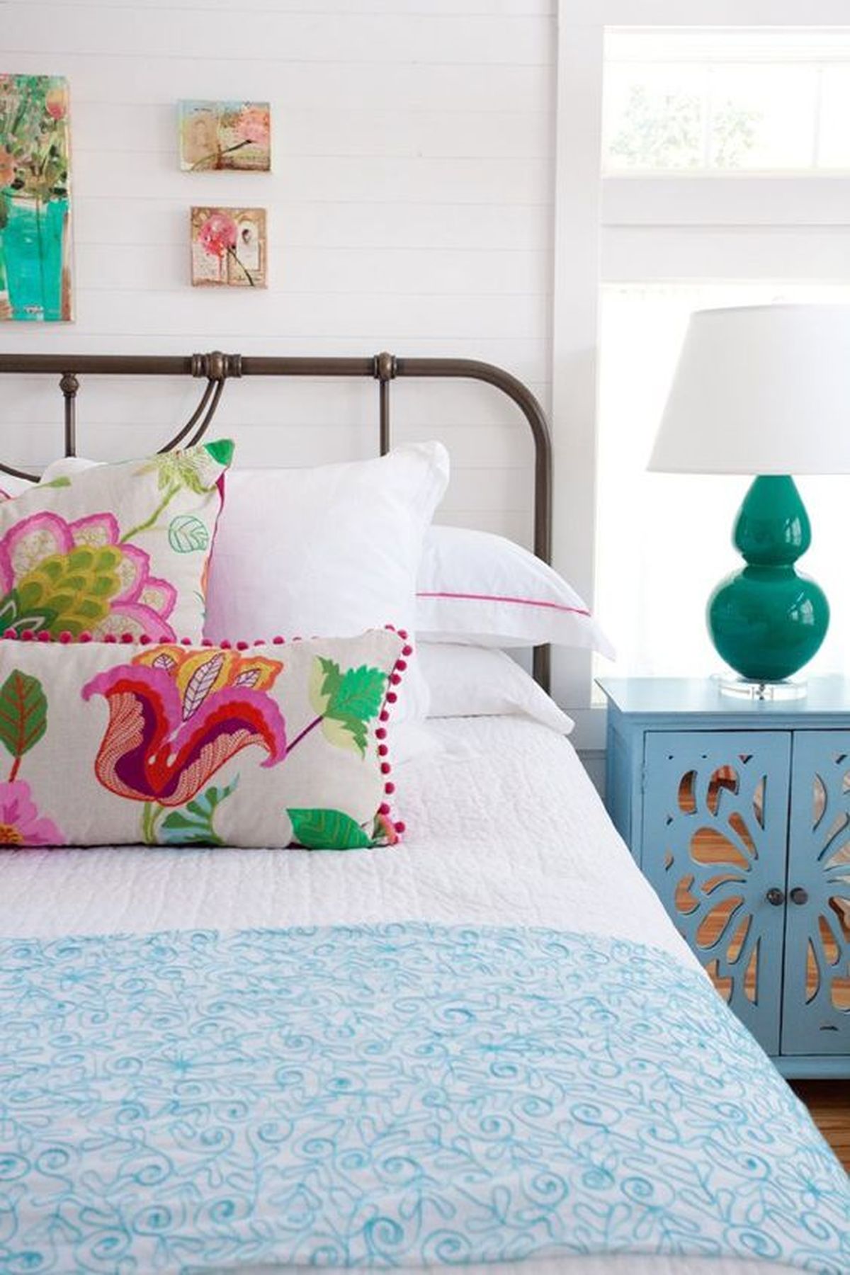 cabecero forja mas sencillo ropa lampara