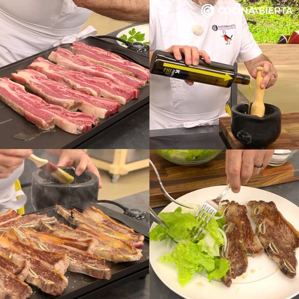 asado de tira a la plancha