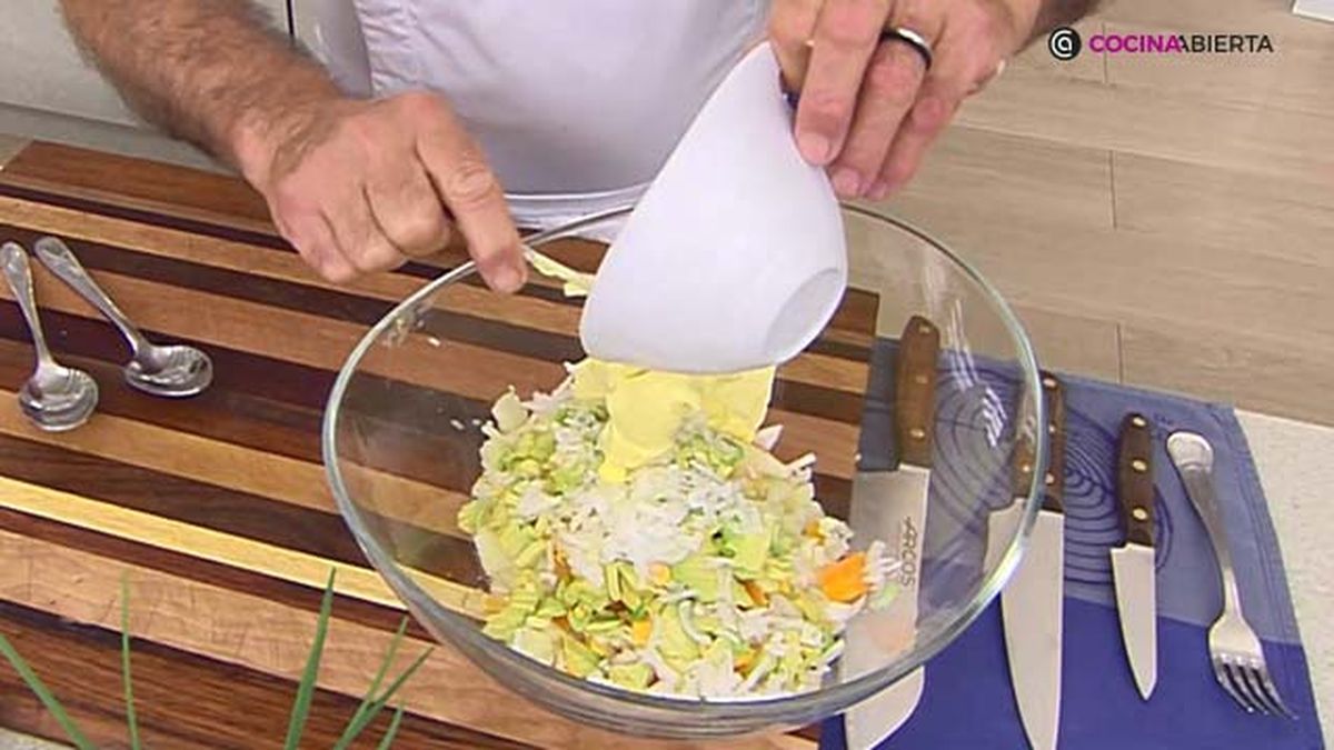 receta rulos salmon ensaladilla ka paso 3