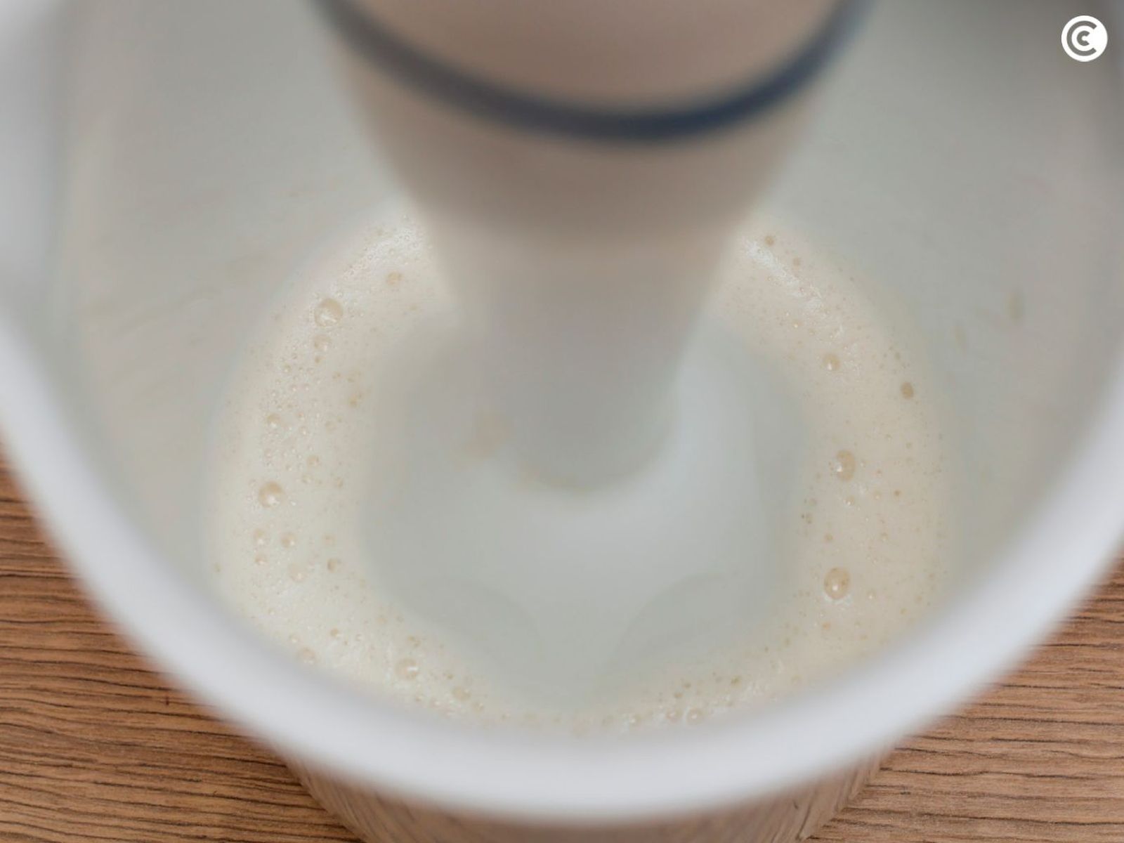 Empezar a batir la mayonesa vegana