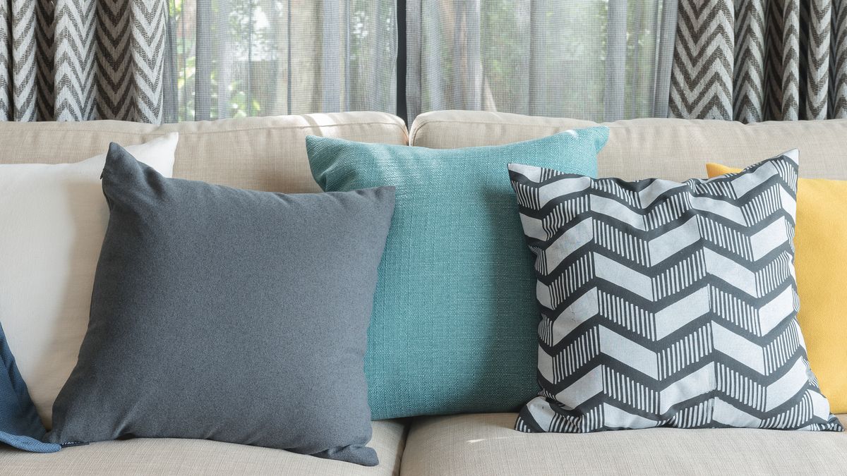 Los cojines son la forma más efectiva de cambiar la decoración de un espacio