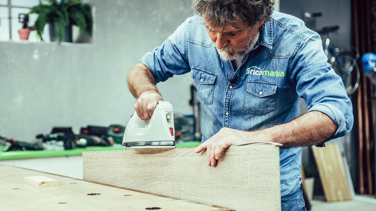 Como hacer un banco de estilo nordico paso 2