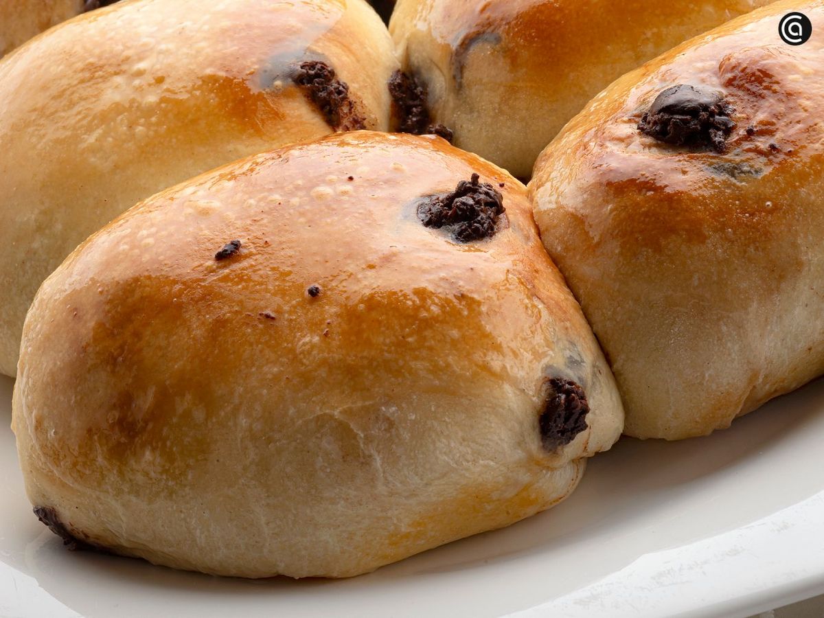 Bollos de leche con chocolate de Joseba Arguiñano