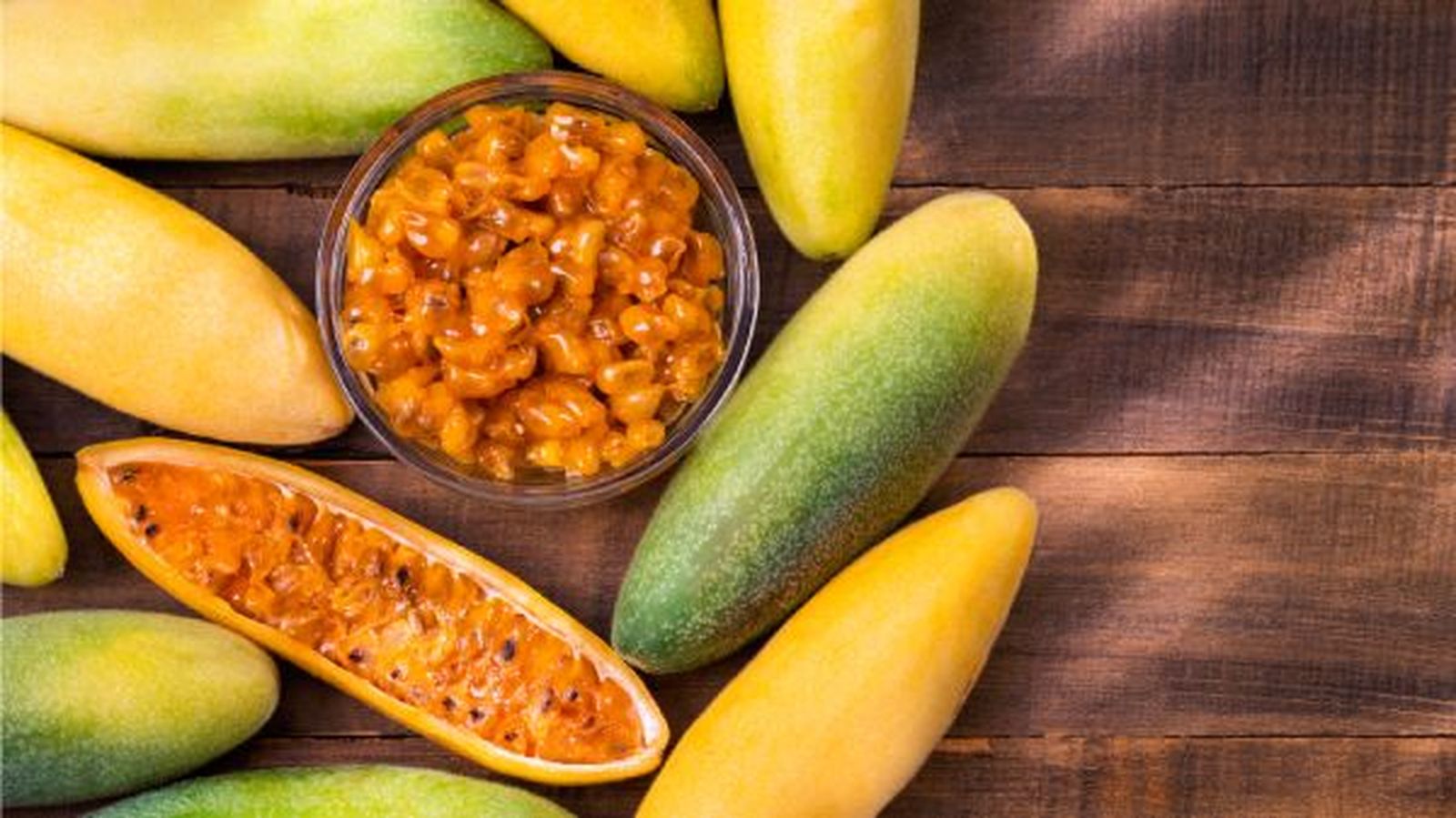 Frutas exóticas- curuba Frutas exóticas- curuba