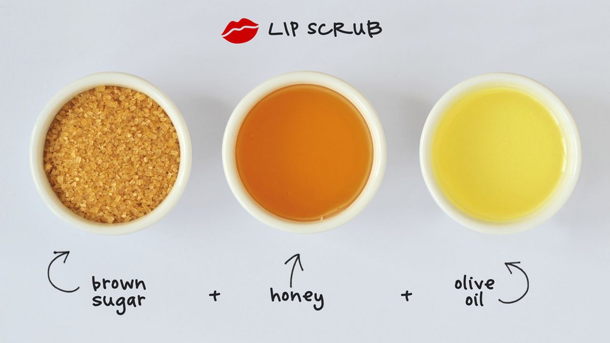 como exfoliar los labios con mascarillas caseras y naturales