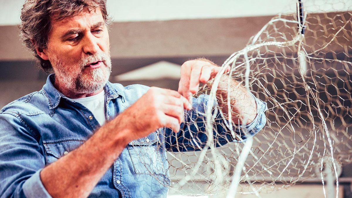 Como hacer una lámpara con forma de nube paso 5