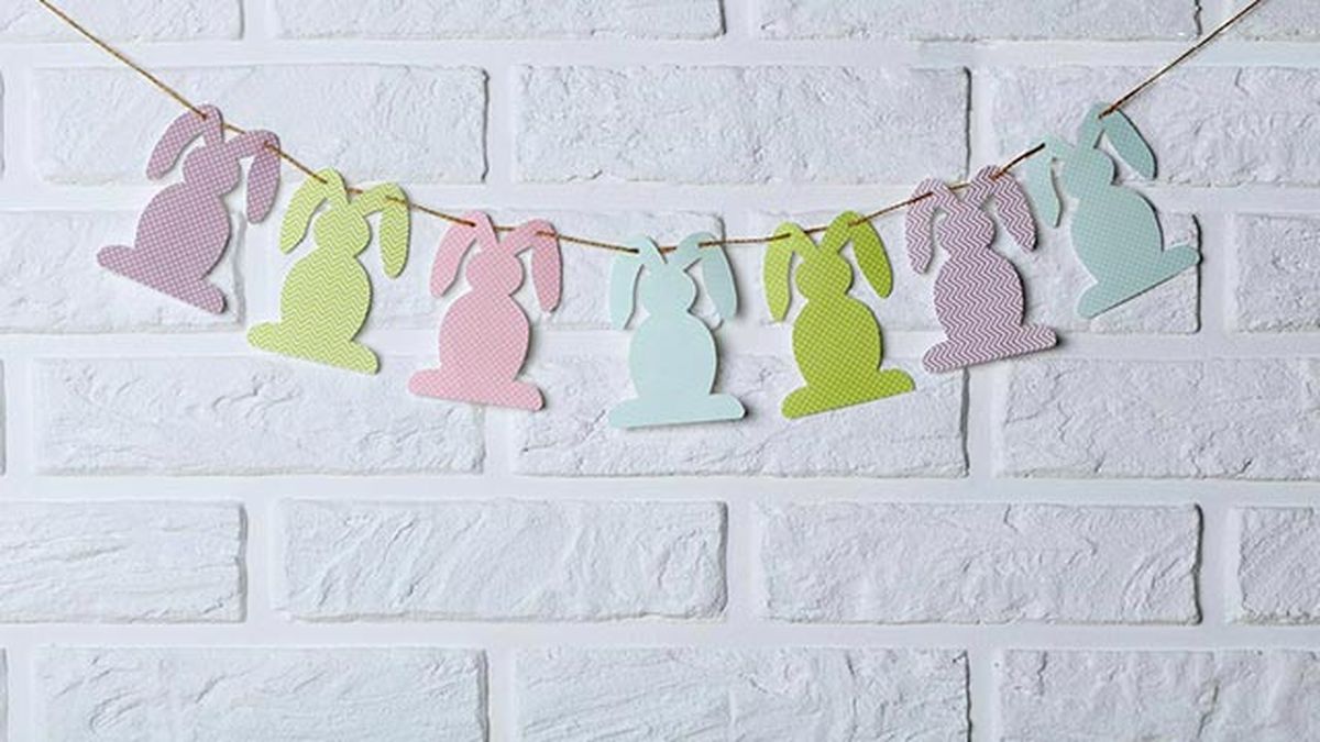 Hacer una guirnalda decorativa de Pascua 2