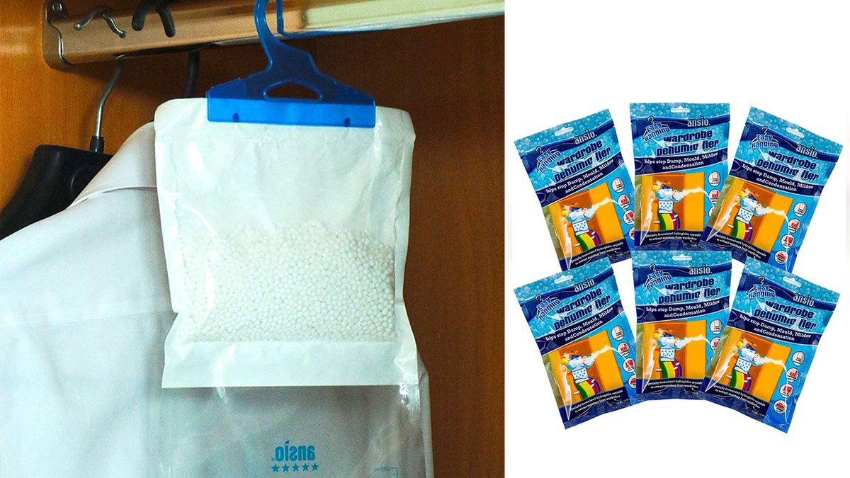 como eliminar la humedad de los armarios de la ropa con productos naturales y comerciales