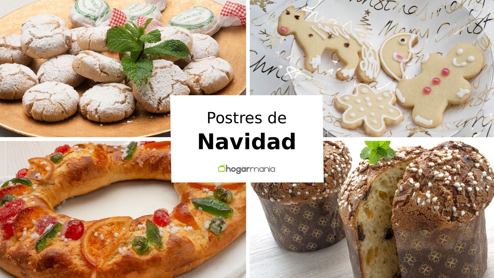 Ideas de recetas de postres de navidad
