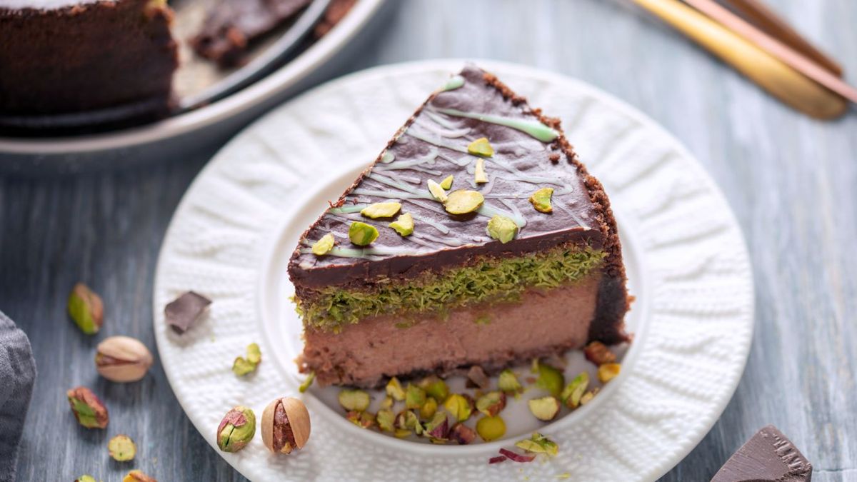 Tarta de chocolate Dubái