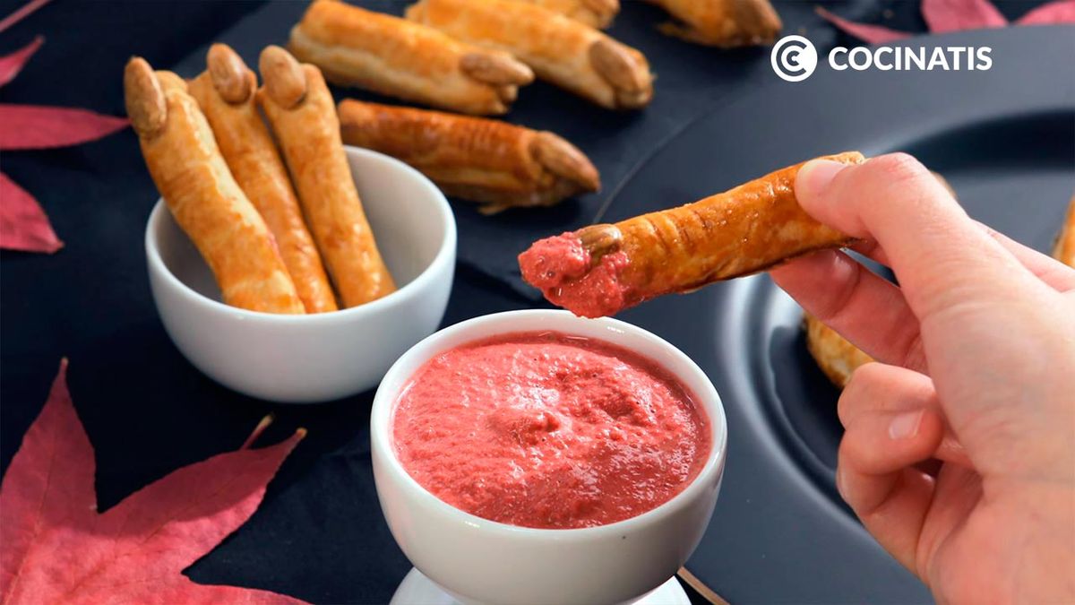 Recetas de Halloween para niños  dedos de bruja