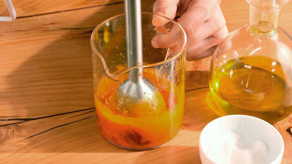 Pencas rellenas de jamón y queso   Paso 3