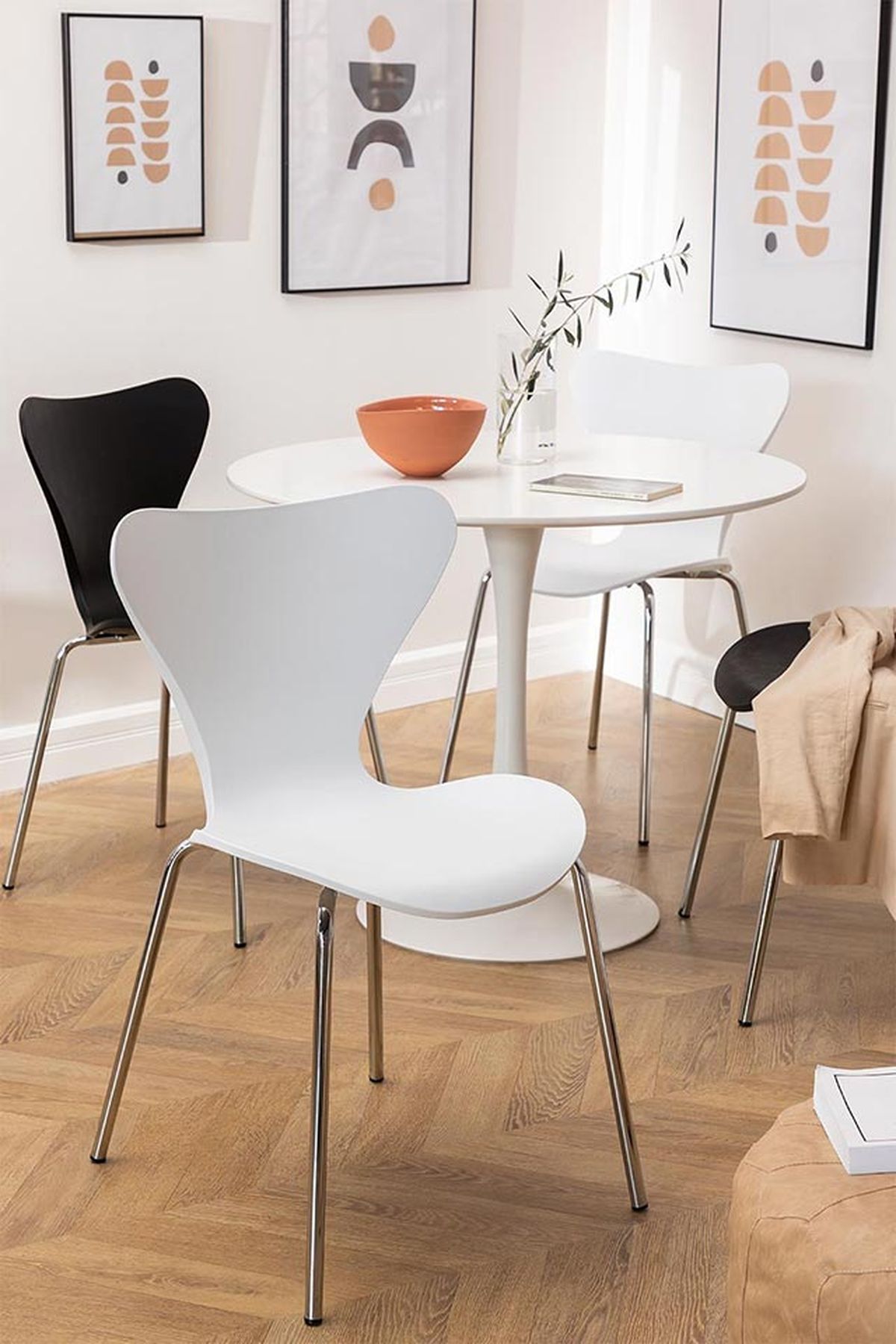 sklum silla de comedor uit metalizada