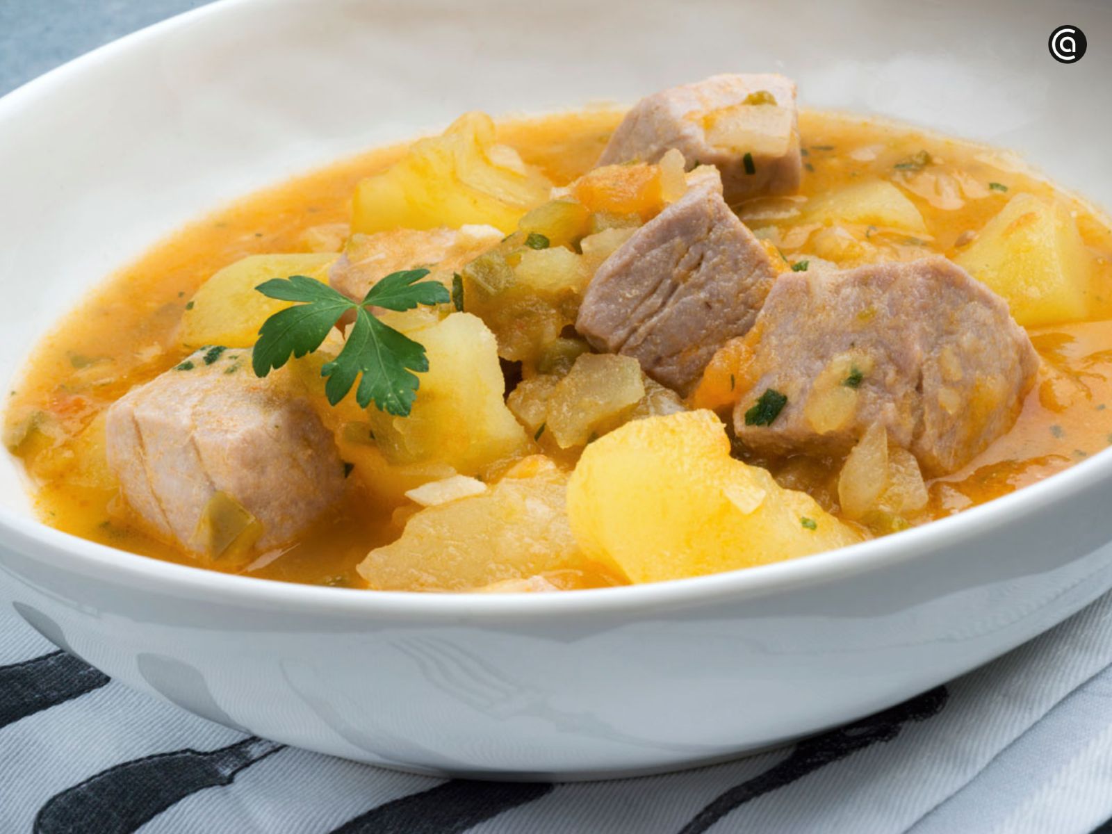 Receta de marmitako de atún