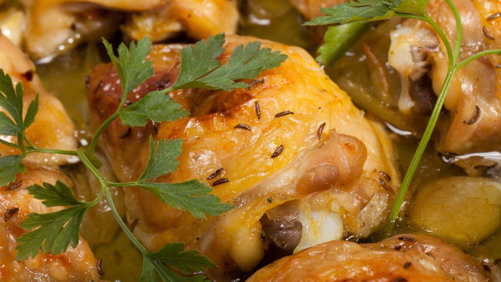 alitas de pollo al ajillo receta