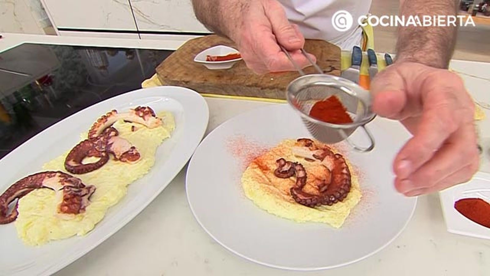 receta pulpo a la plancha con parmentier de patata karlos arguinano karl6729 paso5