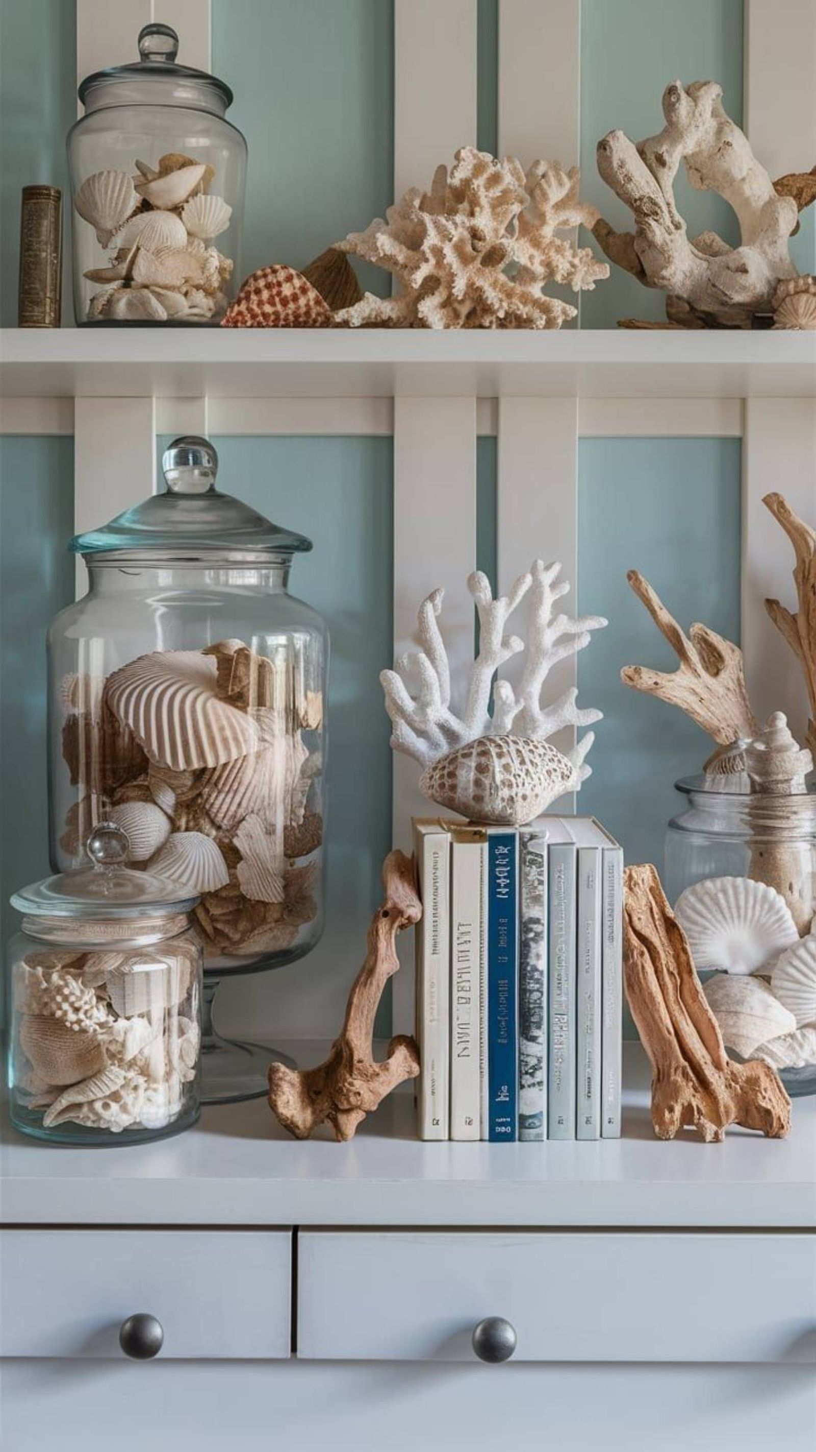 Adornos de estilo marino o coastal. Adornos de estilo marino o coastal.