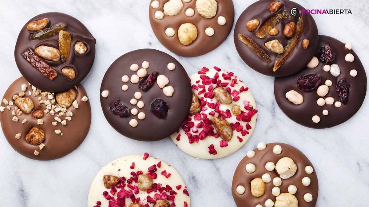 monedas chocolate bombones receta 2 xl
