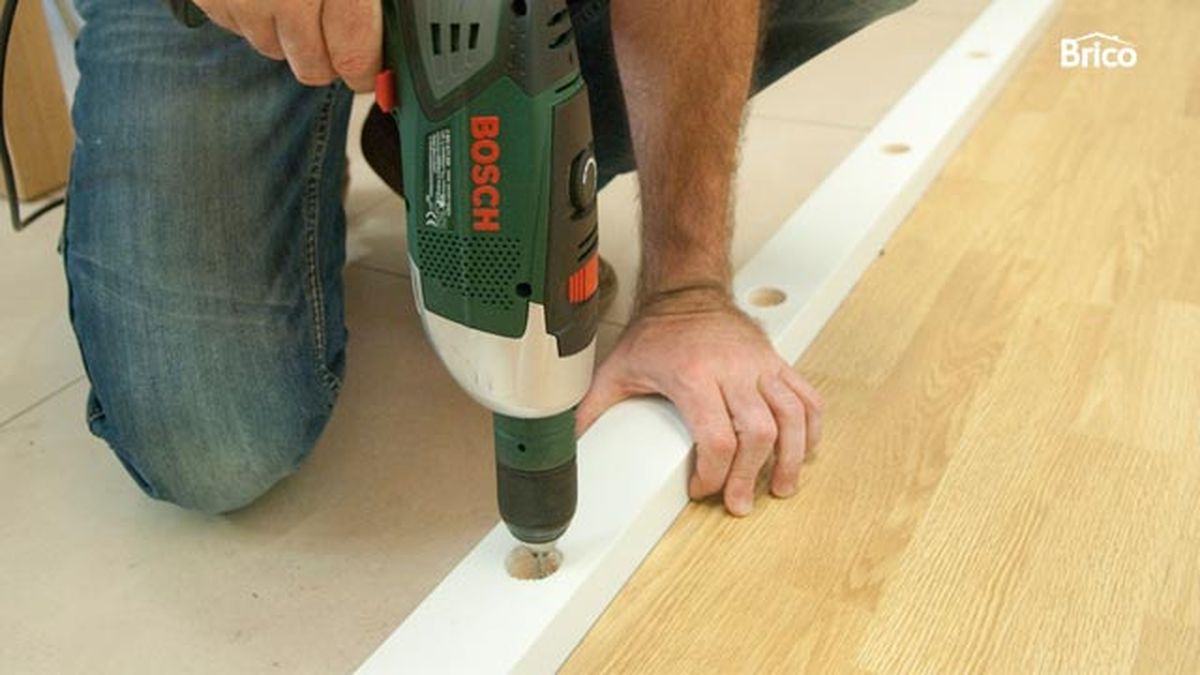 Pared de lamas giratorias paso 9