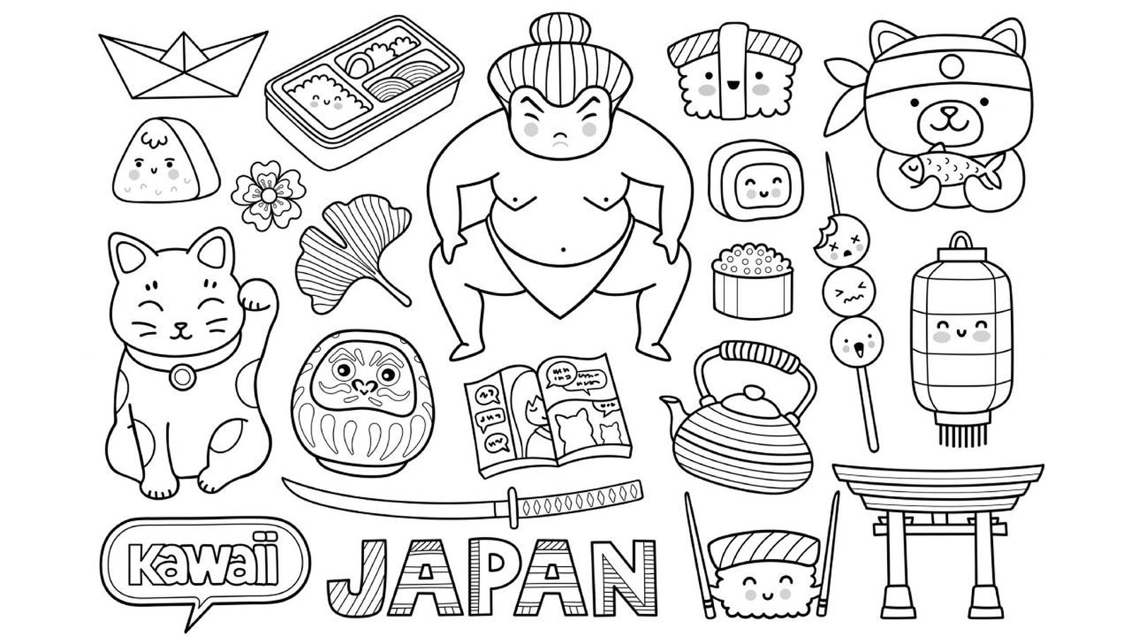 dibujos kawaii