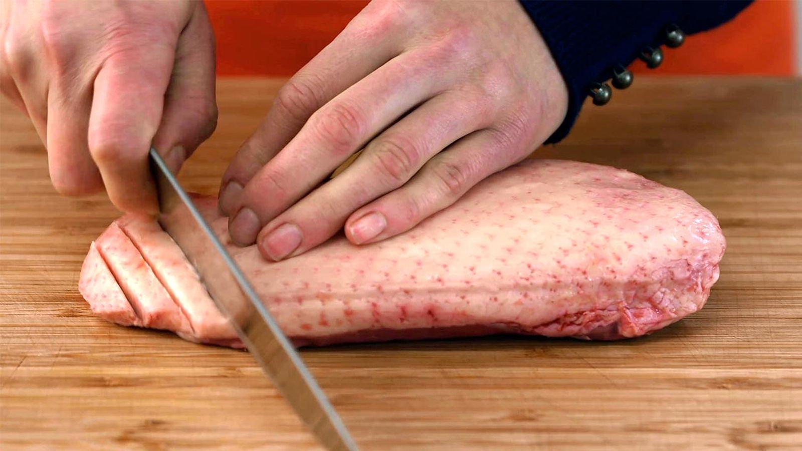 Receta de magret a la plancha con miel paso 1 Receta de magret a la plancha con miel paso 1