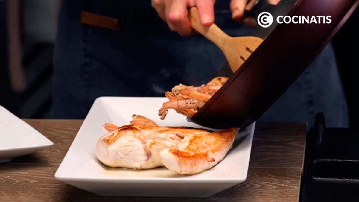 Receta de risotto mar y montaña  paso 2