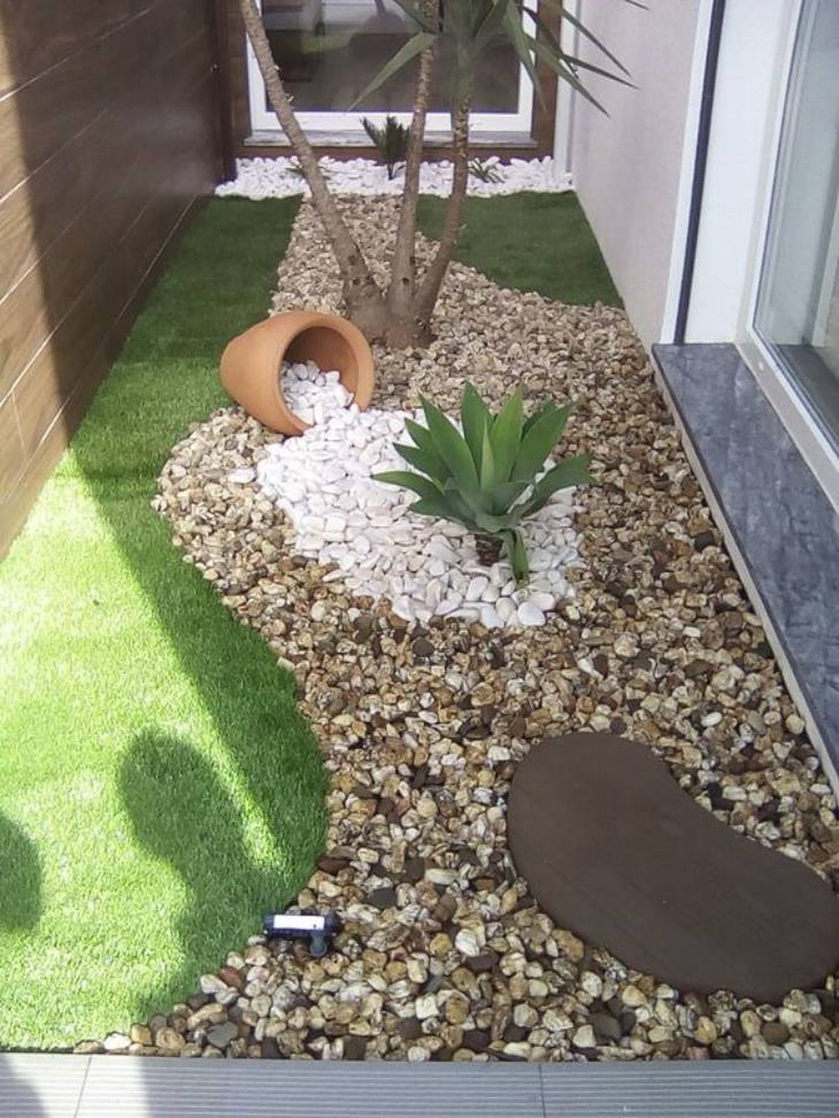 jardin cesped artificial camino pinterest eurocesped