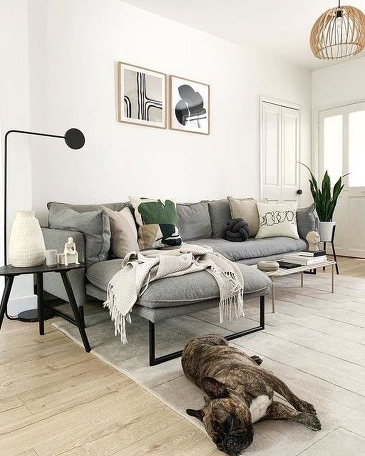 3 salon gris industrial pinterest made