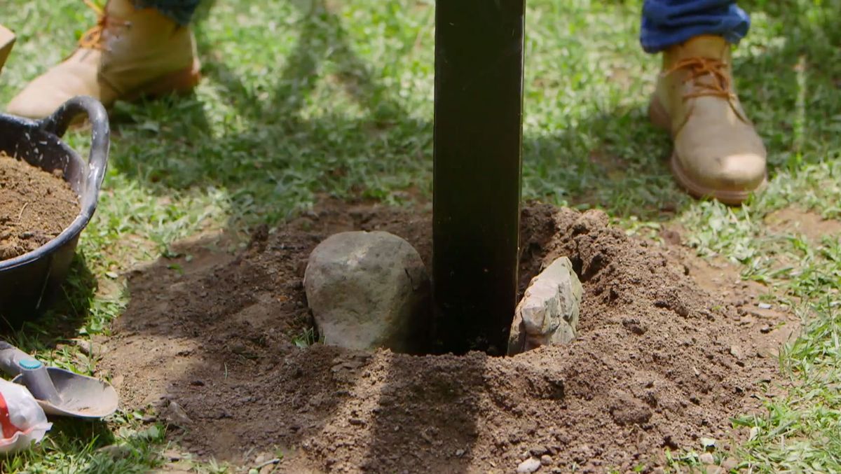 Hacer un soporte con toldos para una hamaca paso 8